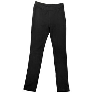 Sanctuary Black Pull On Ponte Skinny Pants Jeggings Faux Pockets Stretch